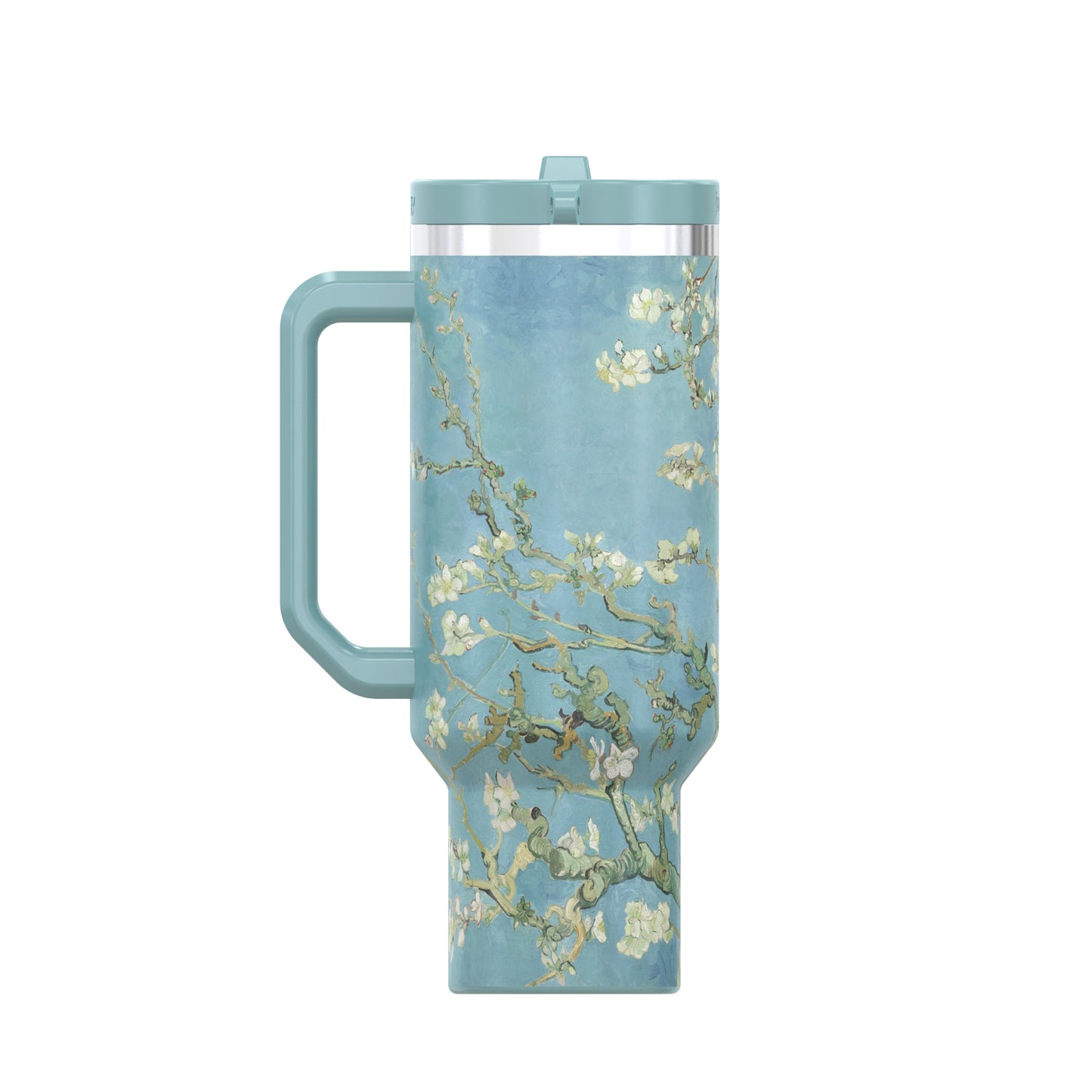 Almond Blossom Floral 40 oz DuoLid Tumbler