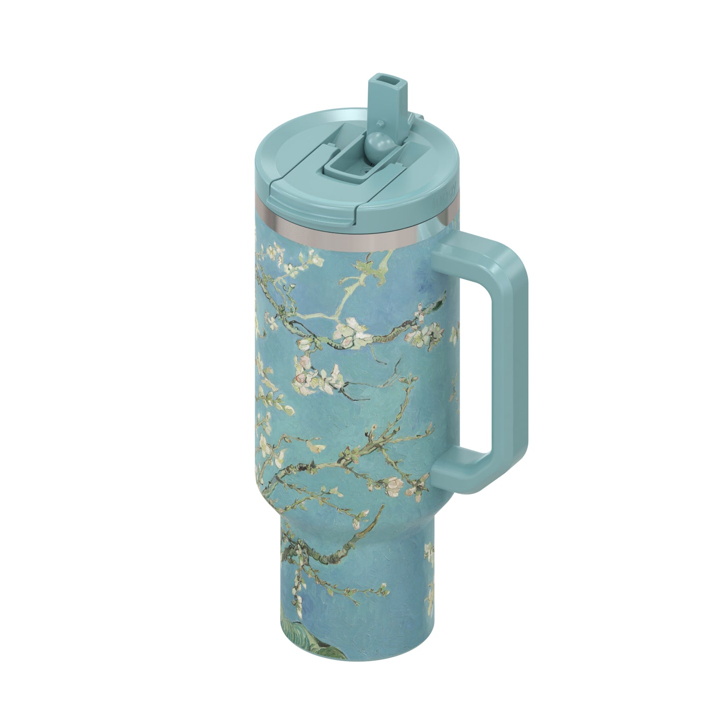 Almond Blossom Floral 40 oz DuoLid Tumbler