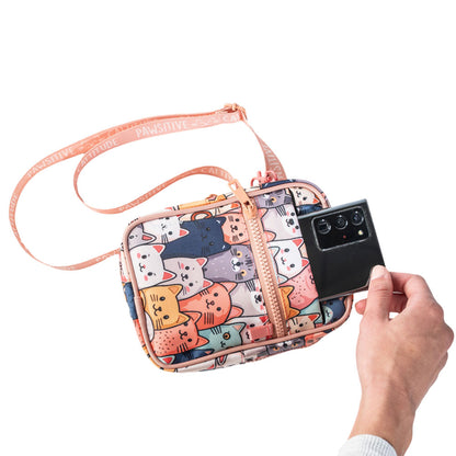 Pawsitve Cattitude  Crossbody Bag