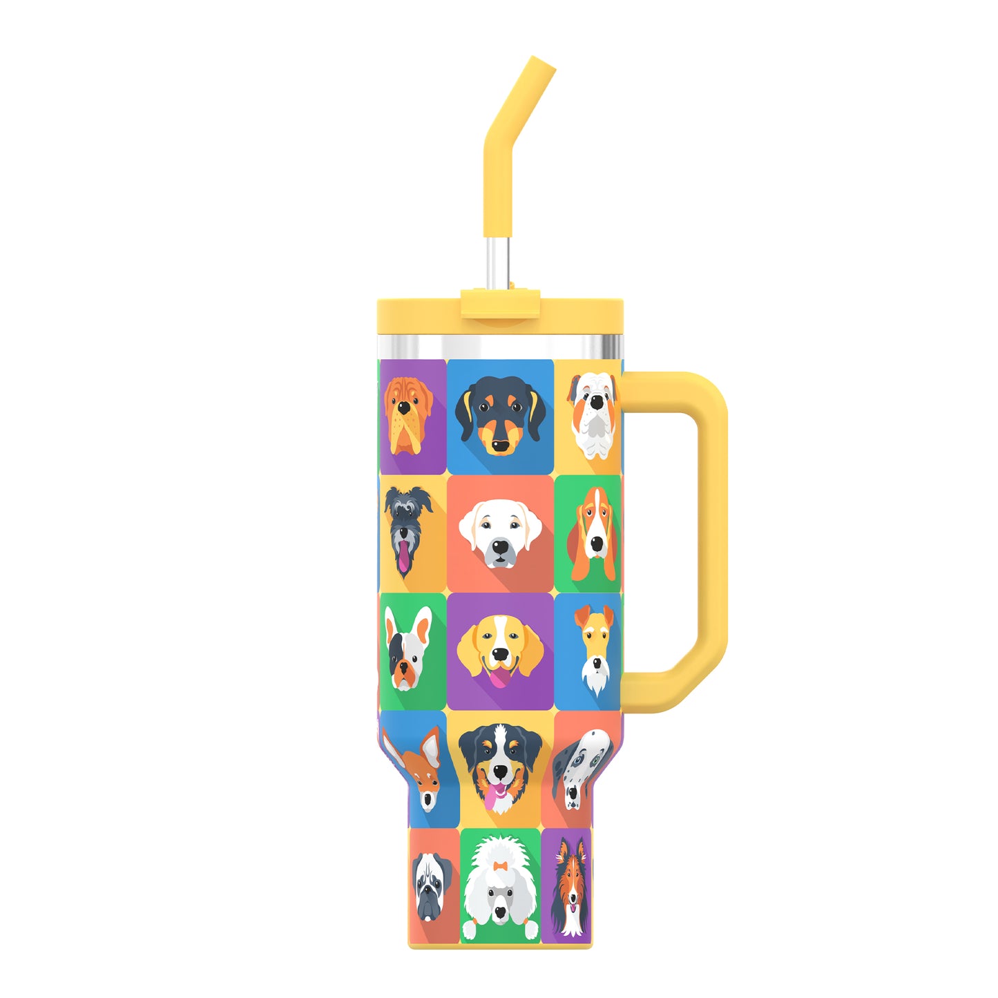 Colorful Pups 40oz NewGen Tumbler - PREORDER