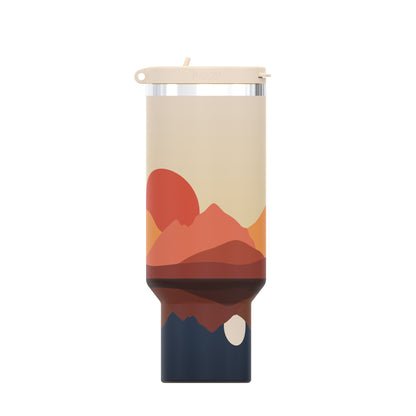 Day and Night 40 oz DuoLid Tumbler