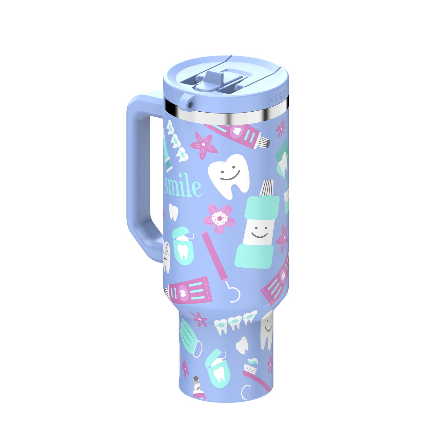 Dental Hero 40oz DuoLid Tumbler With Charms - PREORDER