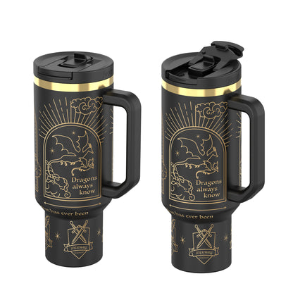 Fourth Wing 40 oz DuoLid Tumbler - PREORDER