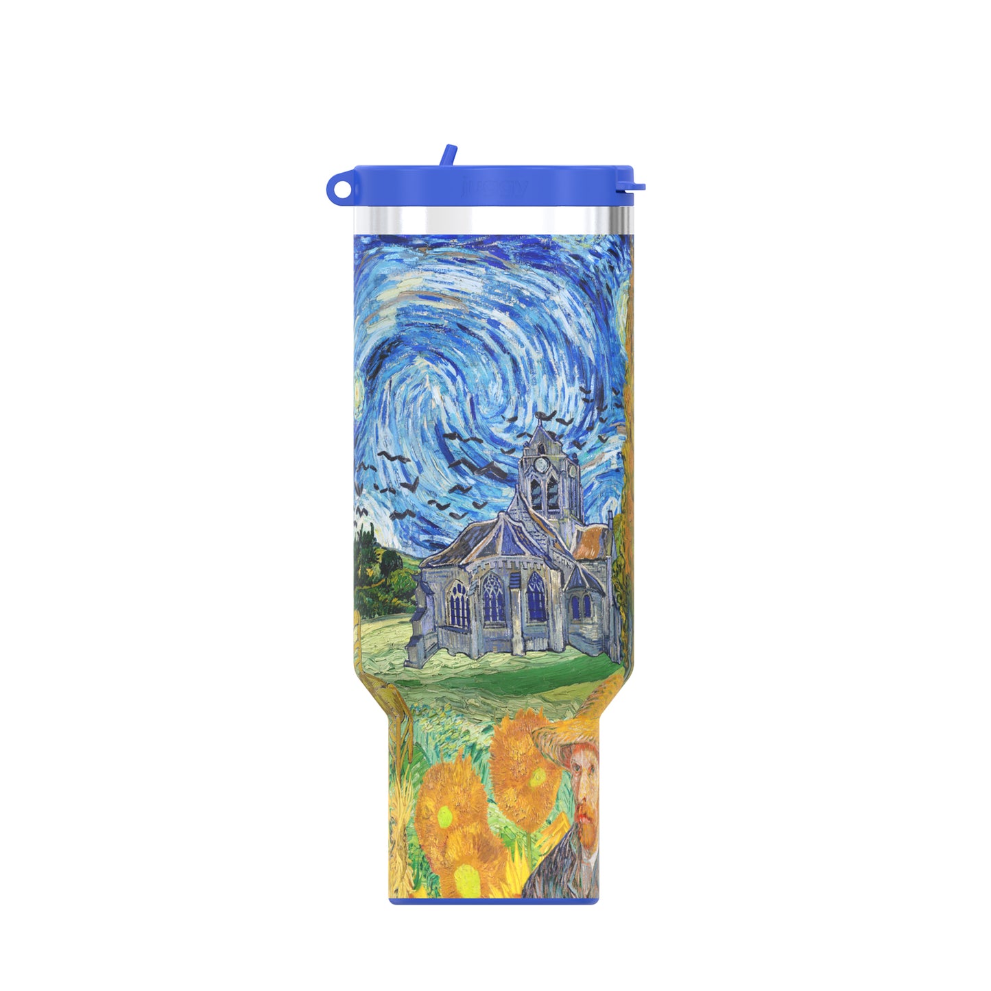 Van Gogh Greatest Hits 40 oz DuoLid Tumbler