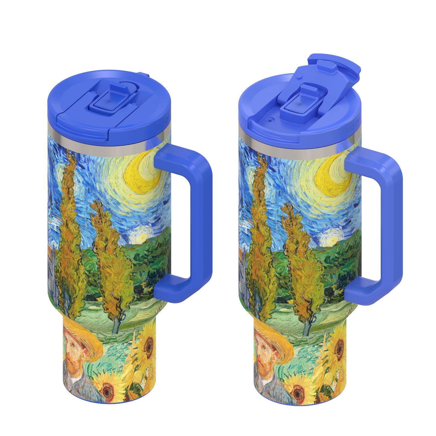 Van Gogh Greatest Hits 40 oz DuoLid Tumbler