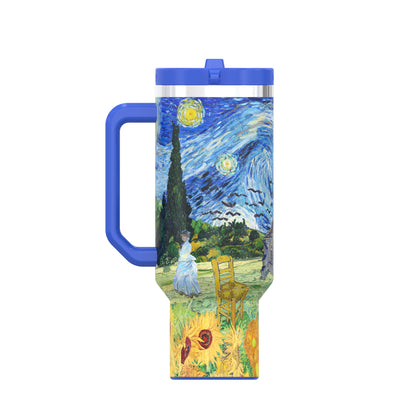 Van Gogh Greatest Hits 40 oz DuoLid Tumbler