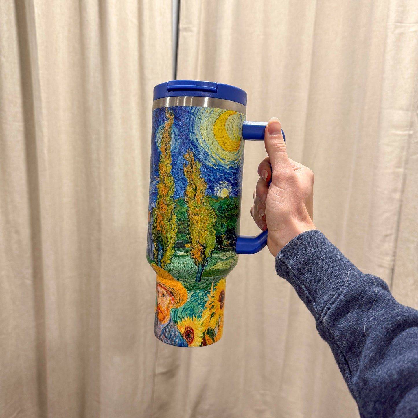 Van Gogh Greatest Hits 40 oz DuoLid Tumbler