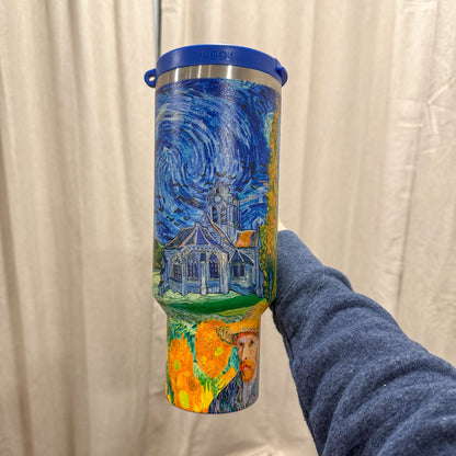 Van Gogh Greatest Hits 40 oz DuoLid Tumbler