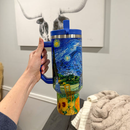 Van Gogh Greatest Hits 40 oz DuoLid Tumbler