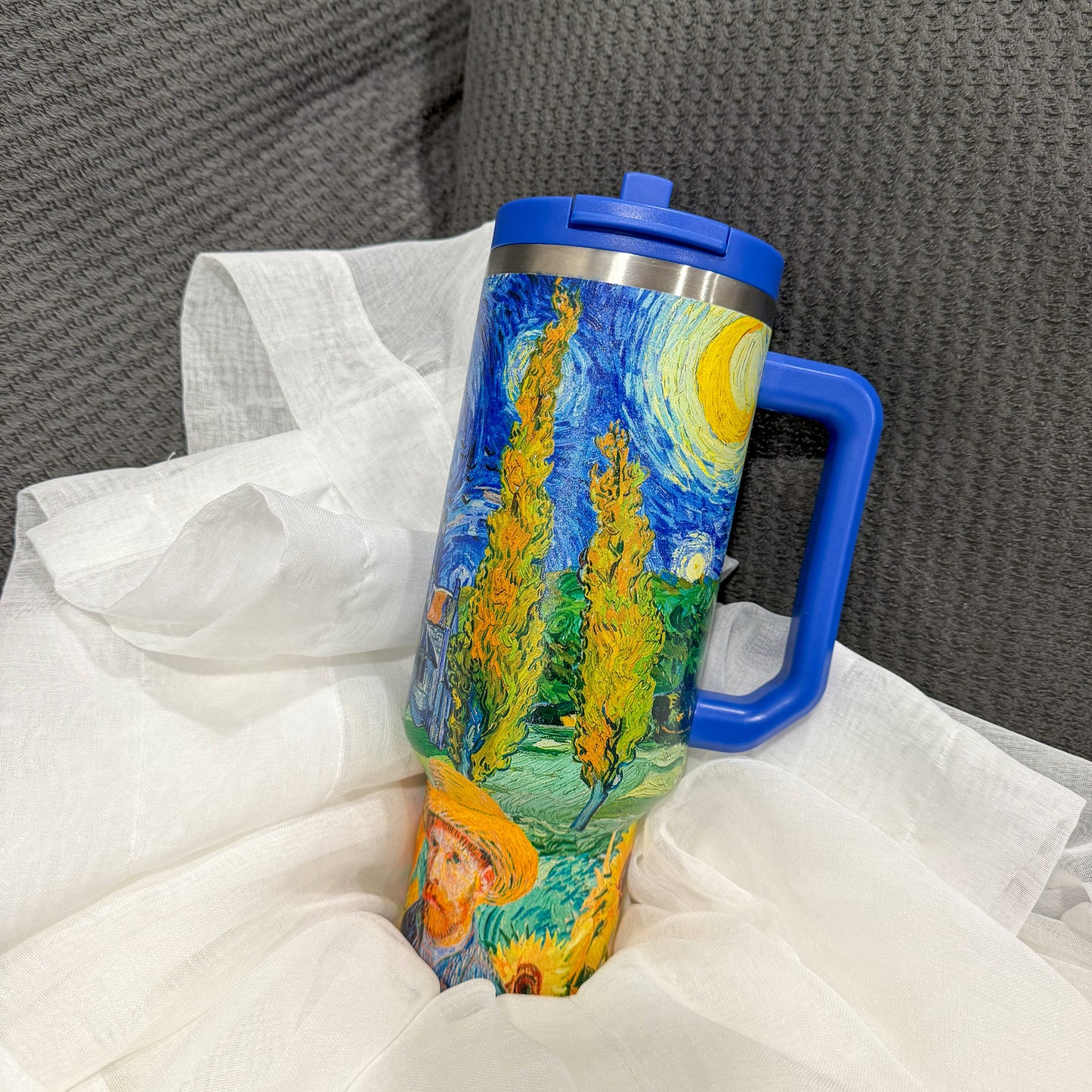 Van Gogh Greatest Hits 40 oz DuoLid Tumbler