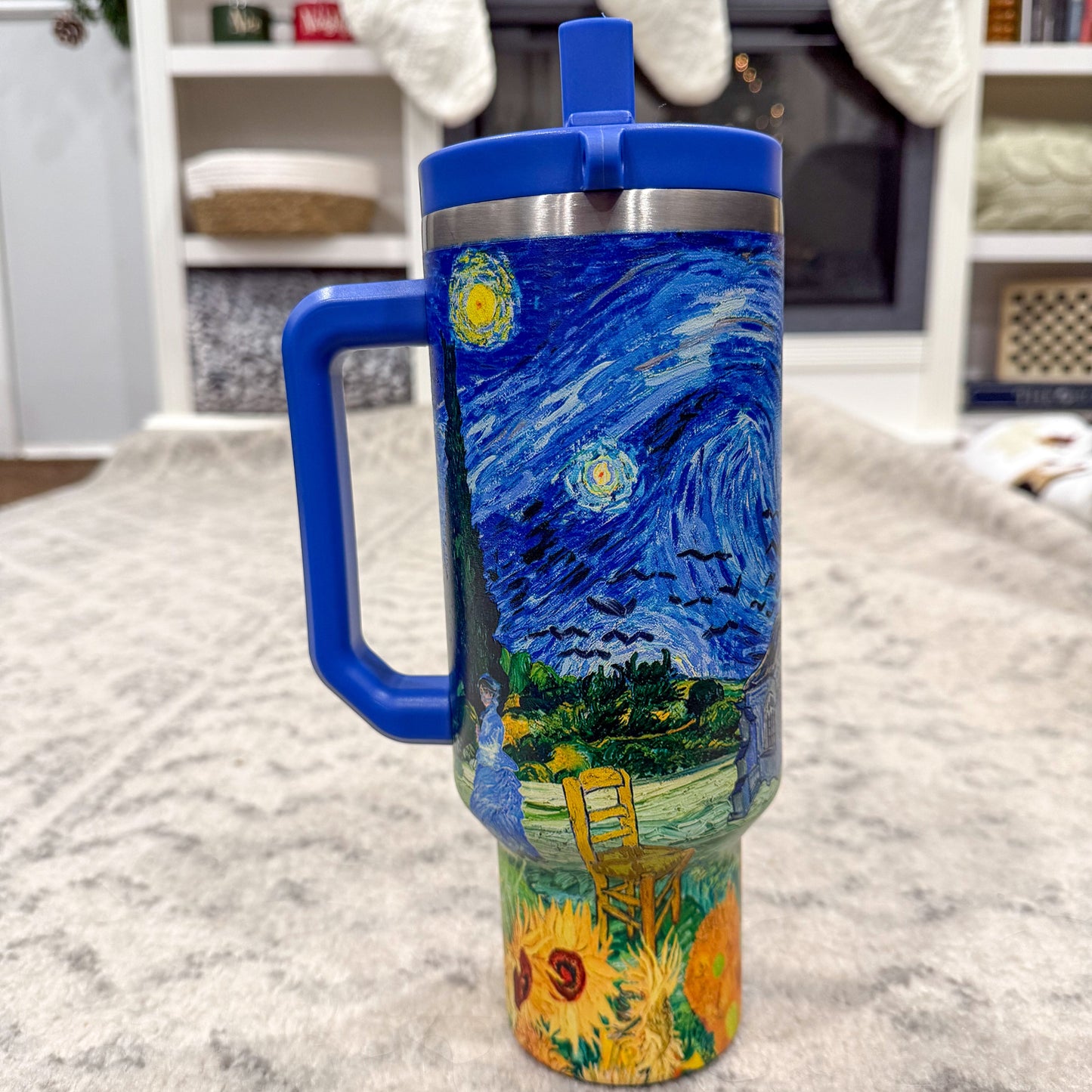 Van Gogh Greatest Hits 40 oz DuoLid Tumbler