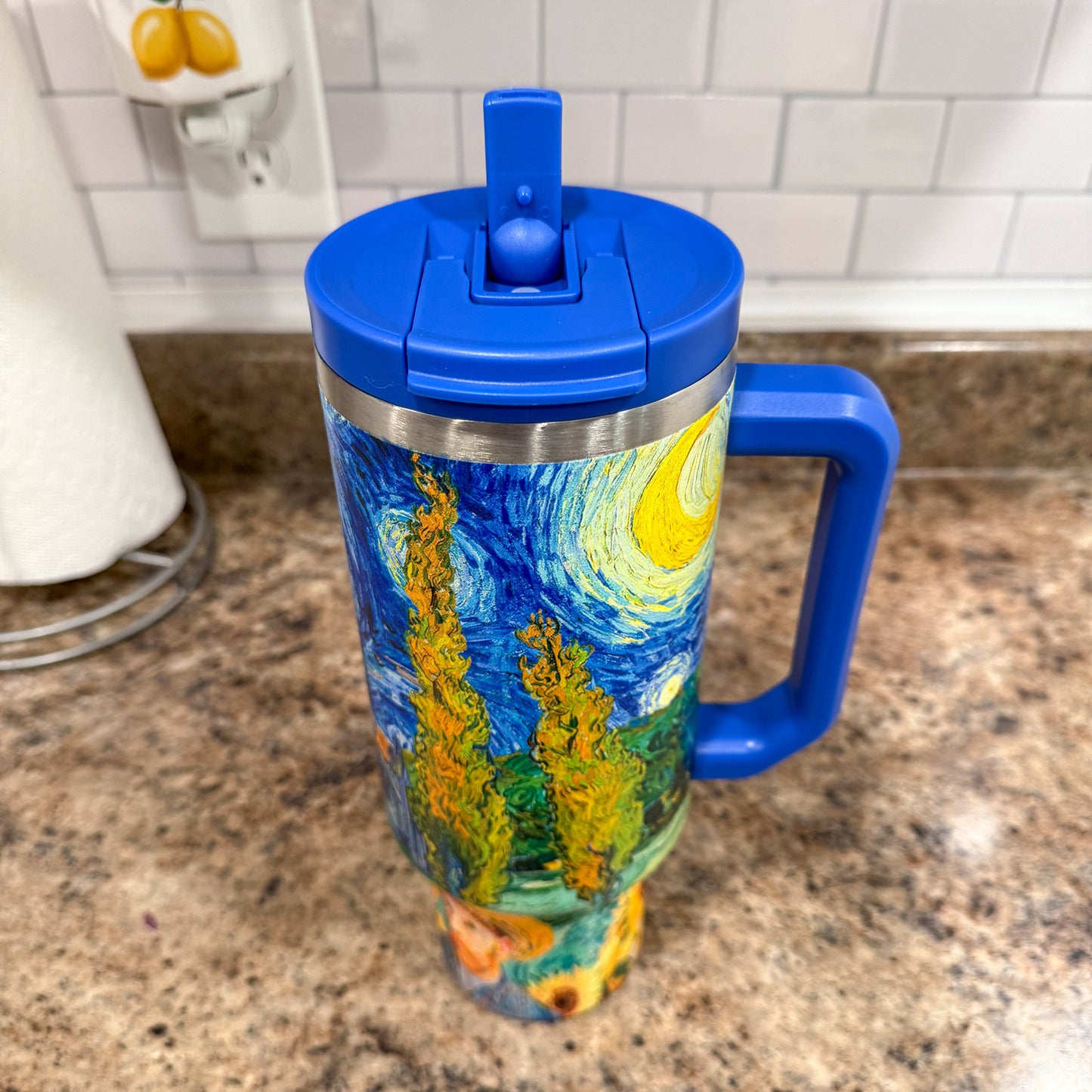 Van Gogh Greatest Hits 40 oz DuoLid Tumbler