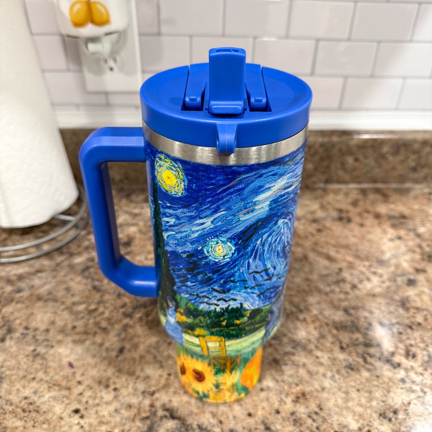 Van Gogh Greatest Hits 40 oz DuoLid Tumbler