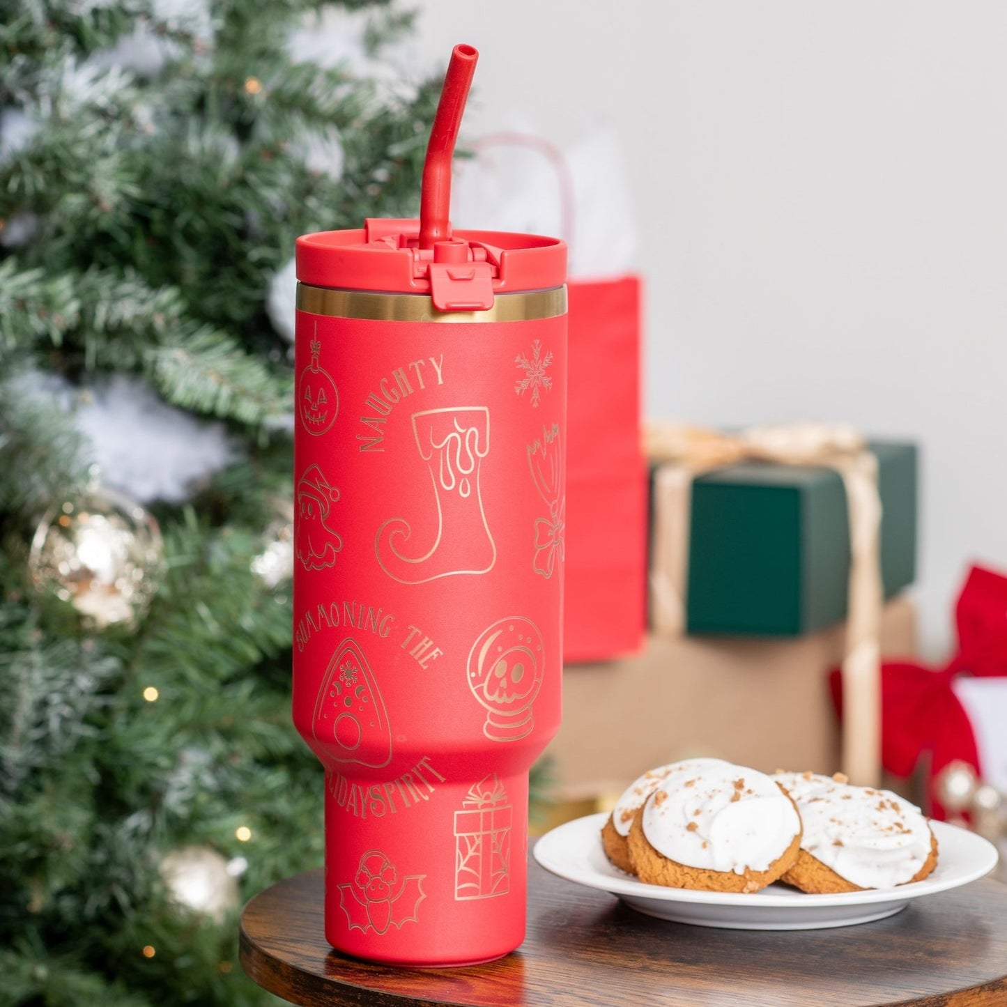 Witchy Christmas 40 oz NewGen Tumbler