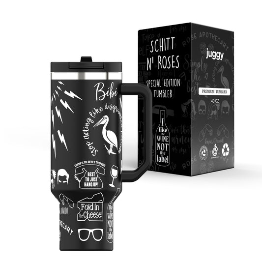 Schitt N' Roses 40oz DuoLid Tumbler