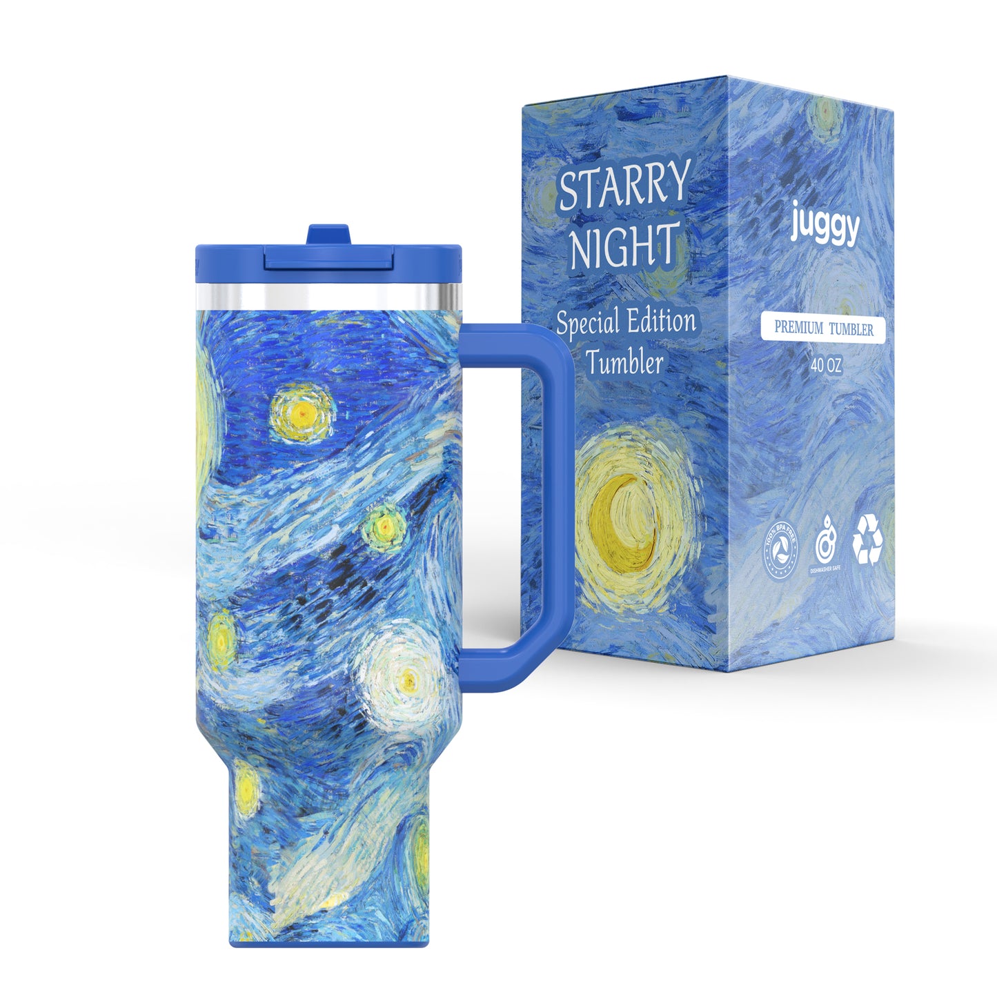 Starry Night 40 oz DouLid Tumbler