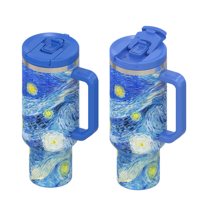 Starry Night 40 oz DouLid Tumbler