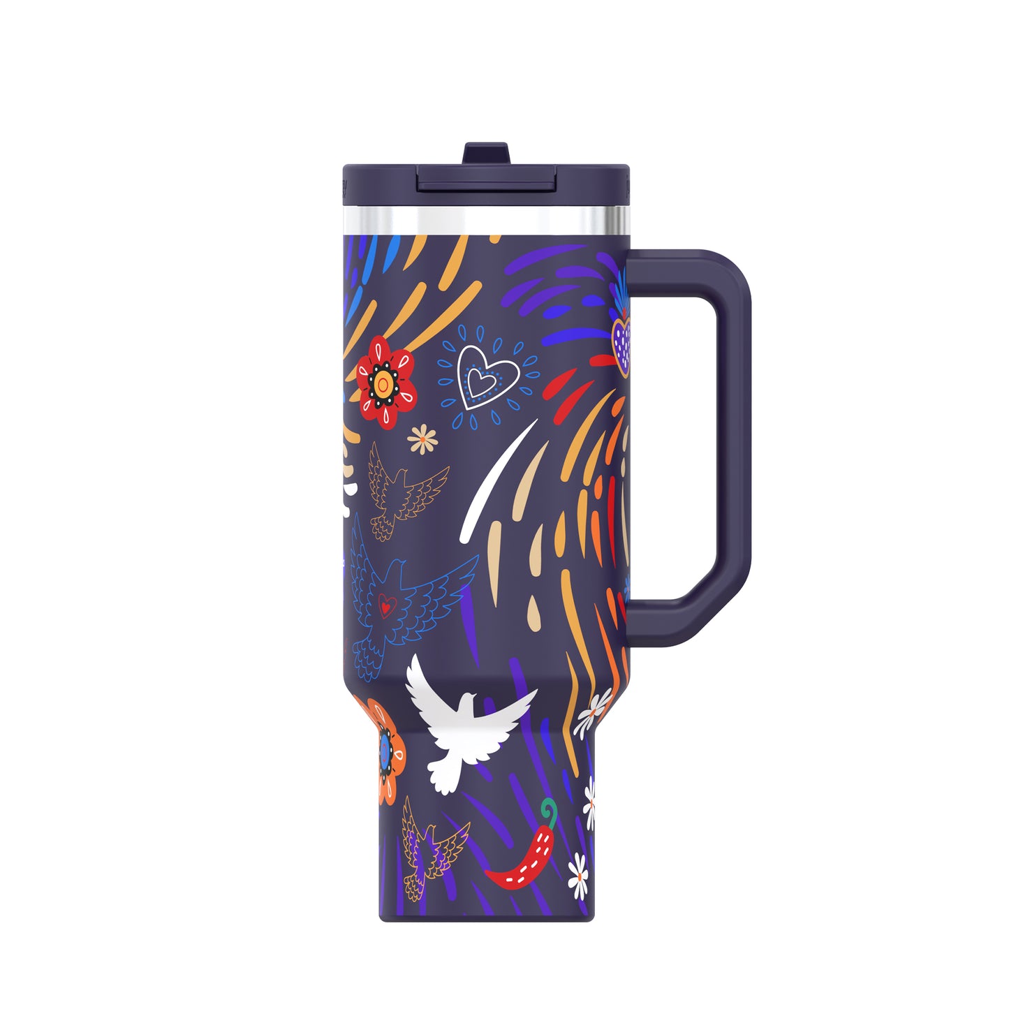 Frida Celebration 40 oz DuoLid Tumbler