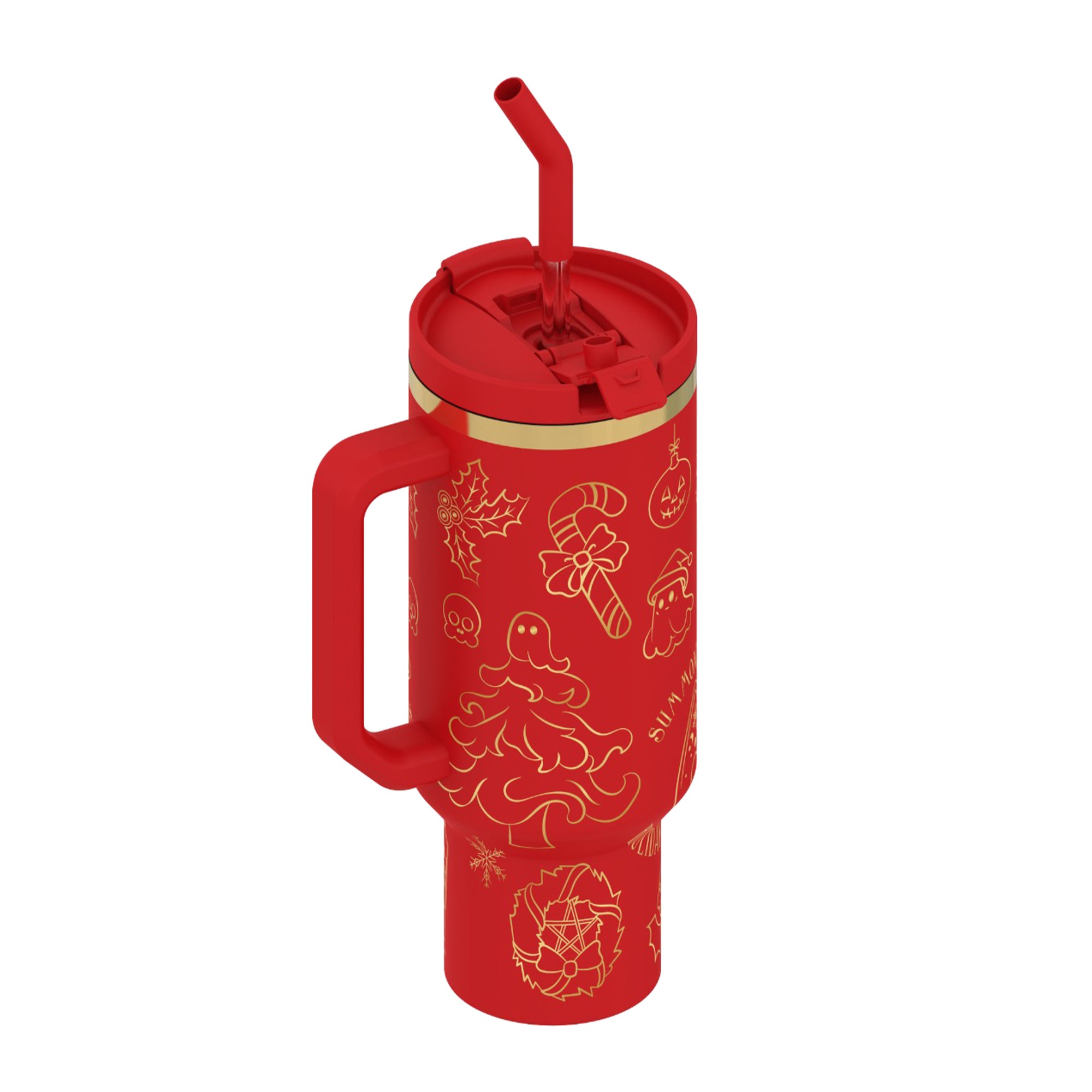 Witchy Christmas 40 oz NewGen Tumbler - Preorder