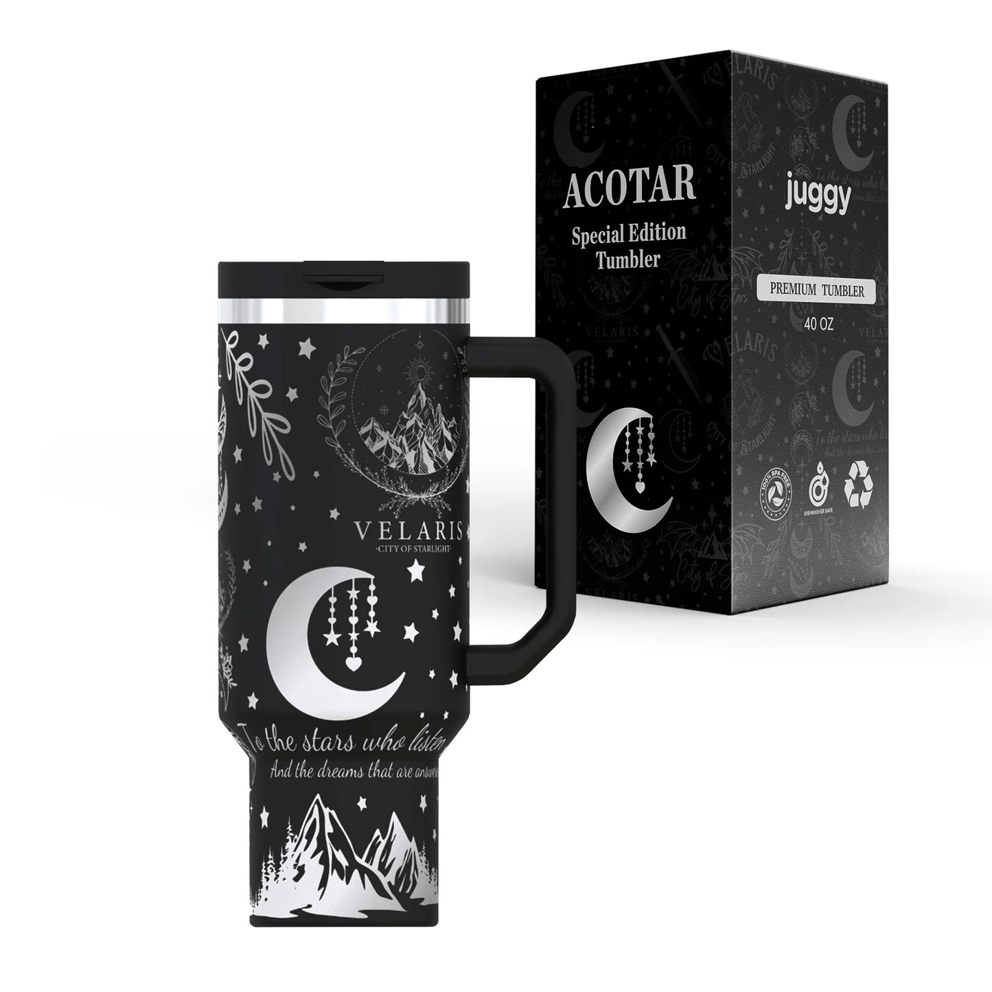 AC🌕TAR 40 oz DouLid Tumbler