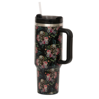 Gothic Skulls 40 oz Tumbler