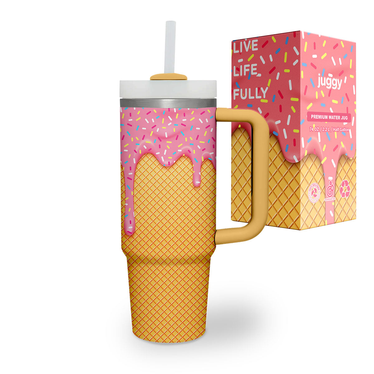 Ice Cream 40 oz Tumbler