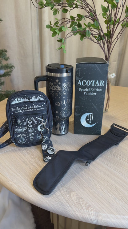 AC🌕TAR 40 oz DouLid Tumbler