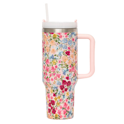 Spring Floral 40 oz Tumbler